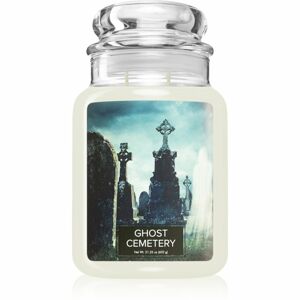 Village Candle Ghost Cemetery vonná sviečka (Glass Lid) 602 g