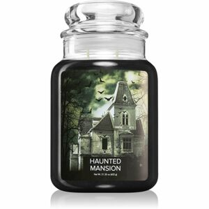 Village Candle Haunted Mansion vonná sviečka (Glass Lid) 602 g