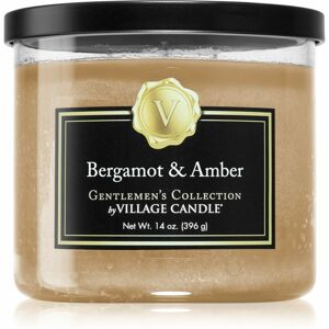 Village Candle Gentlemen's Collection Bergamot & Amber vonná sviečka 369 g