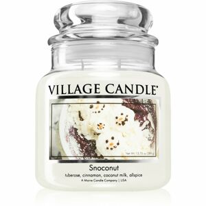 Village Candle Snoconut vonná sviečka (Glass Lid) 389 g