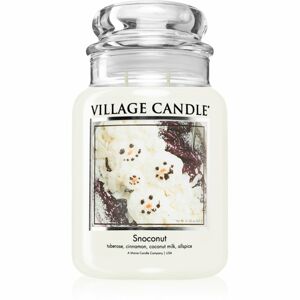 Village Candle Snoconut vonná sviečka (Glass Lid) 602 g
