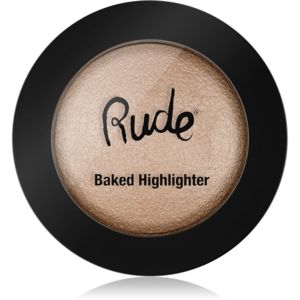 Rude Cosmetics Baked Highlighter kompaktný púdrový rozjasňovač odtieň Extravagant 7 g