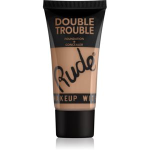 Rude Double Trouble krémový korektor make-up v jednom odtieň 87936 Natural 30 ml
