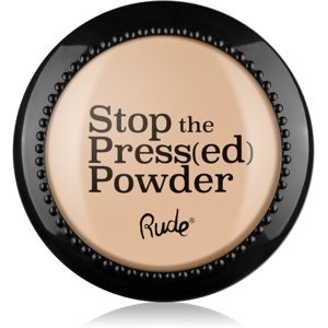 Rude Stop The Press(ed) Powder kompaktný púder odtieň 88091 Porcelain 7 g
