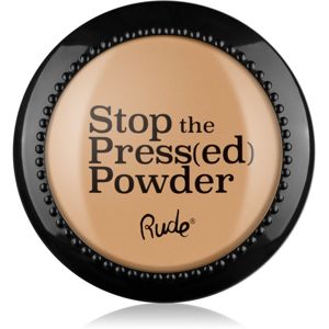 Rude Cosmetics Stop The Press(ed) Powder kompaktný púder odtieň 88095 Nude 7 g