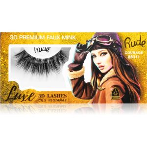 Rude Cosmetics Luxe 3D Lashes nalepovacie mihalnice Courage