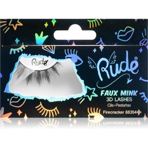 Rude Cosmetics Essential Faux Mink 3D Lashes nalepovacie mihalnice Firecracker