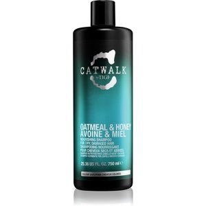 TIGI Catwalk Oatmeal & Honey vyživujúci šampón pre suché a citlivé vlasy 750 ml