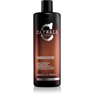 TIGI Catwalk Fashionista šampón pre teplé odtiene hnedých vlasov 750 ml