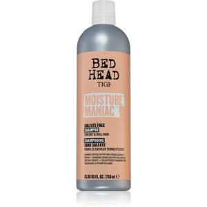 TIGI Bed Head Moisture Maniac čistiaci a vyživujúci šampón pre suché vlasy 750 ml