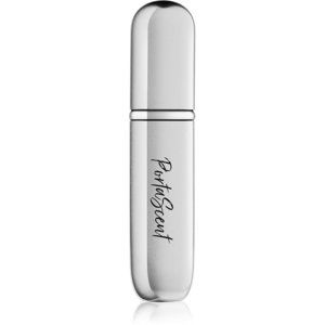 PortaScent Traveller 120 plniteľný rozprašovač parfémov unisex Silver 5 ml