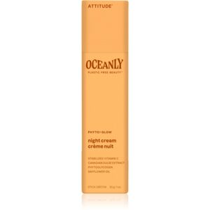 Attitude Oceanly Night Cream rozjasňujúci nočný krém s vitamínom C 30 g