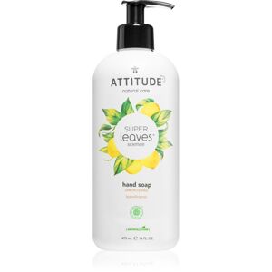Attitude Super Leaves Lemon Leaves tekuté mydlo na ruky 473 ml