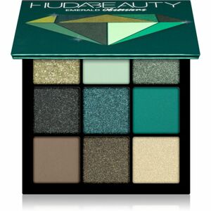 Huda Beauty Emerald Obsessions paletka očných tieňov 8,4 g