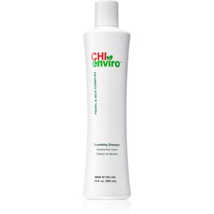 CHI Enviro Smoothing Shampoo hydratačný šampón pre uhladenie a výživu suchých a nepoddajných vlasov 355 ml