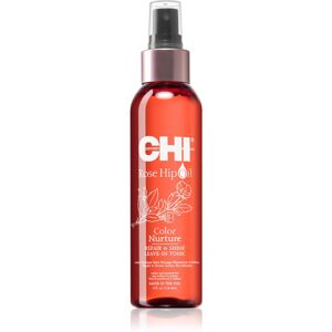 CHI Rose Hip Oil Repair and Shine Leave-in tonikum pro farbené a poškodené vlasy 118 ml