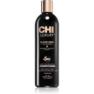 CHI Luxury Black Seed Oil Moisture Replenish Conditioner hydratačný kondicionér pre jednoduché rozčesávanie vlasov 355 ml