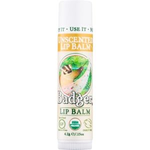 Badger Classic Unscented balzam na pery 4,2 g