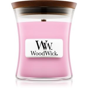Woodwick Rose vonná sviečka s dreveným knotom 85 g