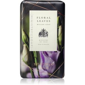 The Somerset Toiletry Co. Ministry of Soap Dark Floral Soap tuhé mydlo Floral Leaves 200 g