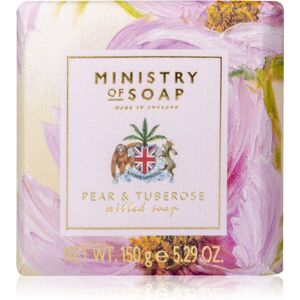 The Somerset Toiletry Co. Ministry of Soap Oil Painting Spring tuhé mydlo na telo Pear & Tuberose 150 g