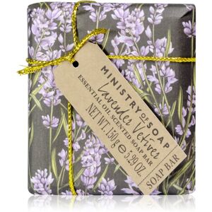 The Somerset Toiletry Co. Ministry of Soap Essential Oil tuhé mydlo na telo Lavender & Vetiver 150 g