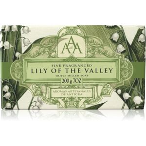The Somerset Toiletry Co. Aromas Artesanales de Antigua Triple Milled Soap luxusné mydlo Lily of the valley 200 g