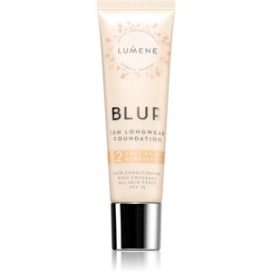 Lumene Blur 16h Longwear dlhotrvajúci make-up SPF 15 odtieň 2 Soft Honey 30 ml