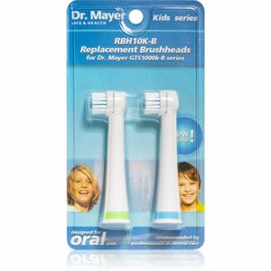Dr. Mayer RBH10K náhradné hlavice na zubnú kefku pre deti Compatible with GTS1000k-B 2 ks