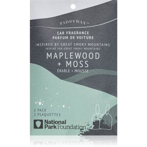Paddywax Parks Maplewood + Moss vôňa do auta 2 ks