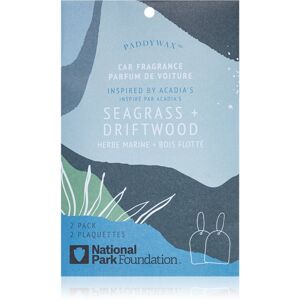 Paddywax Parks Seagrass + Driftwood vôňa do auta 2 ks