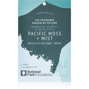 Paddywax Parks Pacific Moss & Mist vôňa do auta 2 ks