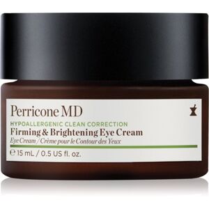Perricone MD Hypoallergenic Clean Correction hydratačná a rozjasňujúca starostlivosť na očné viečka a kruhy pod očami 15 ml