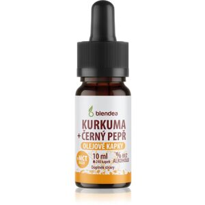 Blendea Kurkuma + čierne korenie olejové kvapky kvapky na podporu imunitného systému 10 ml