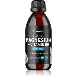 Blendea Magnesium + vitamin B6 koncentrát na podporu imunity, zníženie miery únavy a vyčerpania 250 ml
