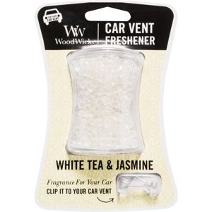 Woodwick White Tea & Jasmin vôňa do auta clip