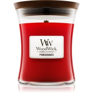 Woodwick Pomegranate vonná sviečka s dreveným knotom 275 g