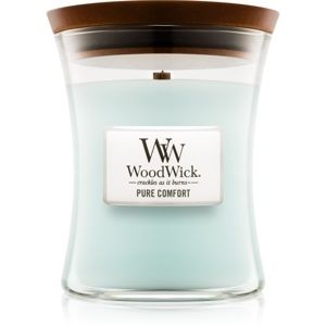 Woodwick Pure Comfort vonná sviečka s dreveným knotom 275 g