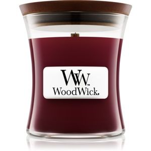 Woodwick Black Cherry vonná sviečka s dreveným knotom 85 g