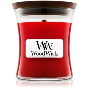 Woodwick Pomegranate vonná sviečka s dreveným knotom 85 g