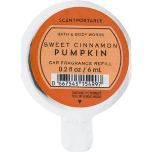 Bath & Body Works Sweet Cinnamon Pumpkin vôňa do auta 6 ml náhradná ná