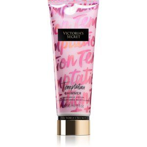 Victoria's Secret Temptation Shimmer telové mlieko s trblietkami pre ženy 236 ml