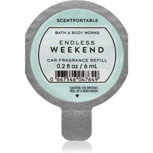Bath & Body Works Endless Weekend vôňa do auta náhradná náplň 6 ml