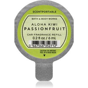 Bath & Body Works Aloha Kiwi Passionfruit vôňa do auta náhradná náplň 6 ml