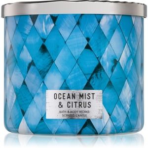 Bath & Body Works Ocean Mist & Citrus vonná sviečka 411 g