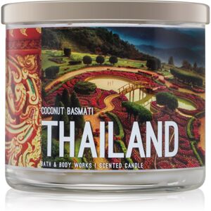 Bath & Body Works Coconut Basmati vonná sviečka Thailand 411 g