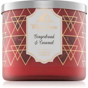 Bath & Body Works Gingerbread & Caramel vonná sviečka 411 g
