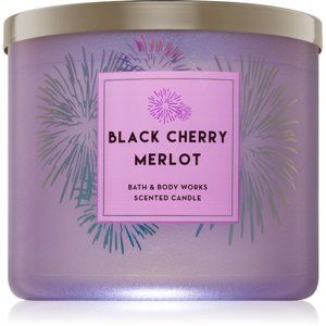 Bath & Body Works Black Cherry Merlot vonná sviečka 411 g