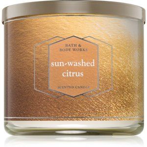 Bath & Body Works Sun-Washed Citrus vonná sviečka I. 411 g
