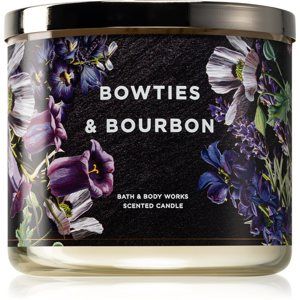 Bath & Body Works Bow Ties & Bourbon vonná sviečka 411 g